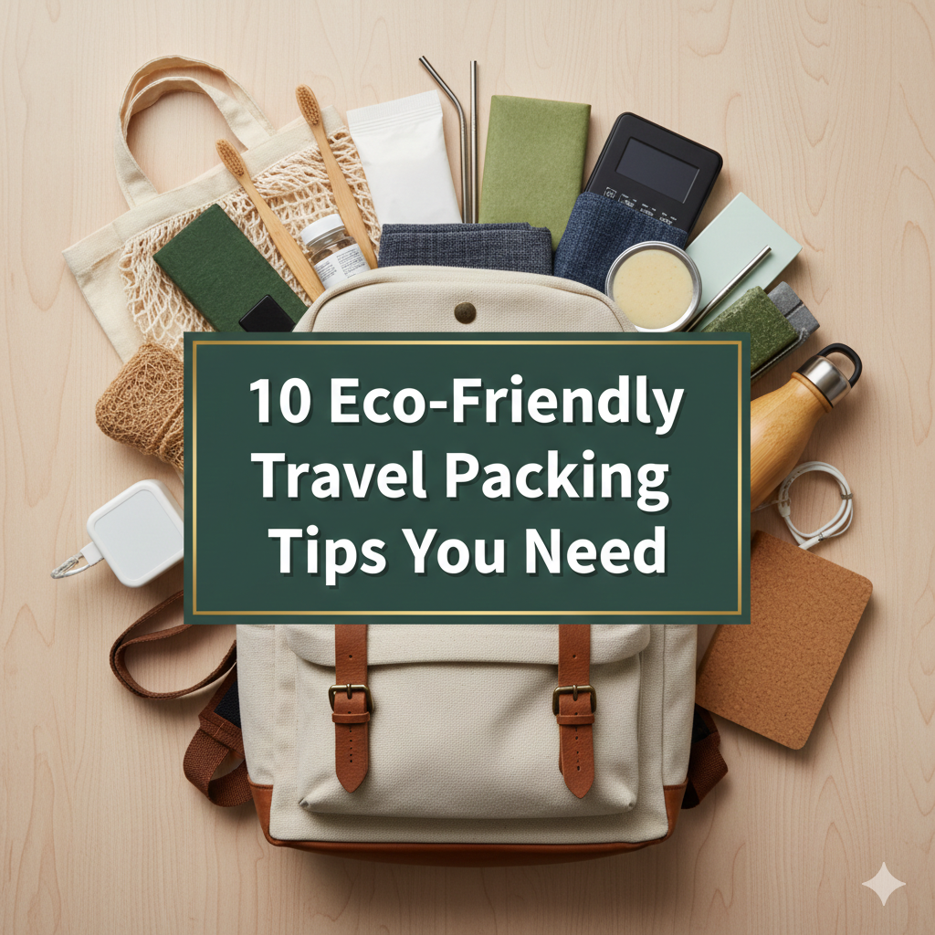 10 Eco-Friendly Travel Packing Tips You Need