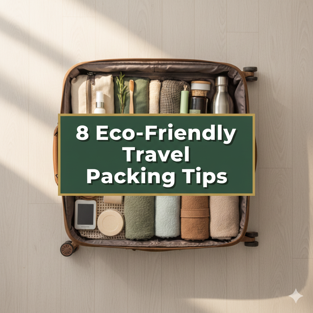 8 Eco-Friendly Travel Packing Tips