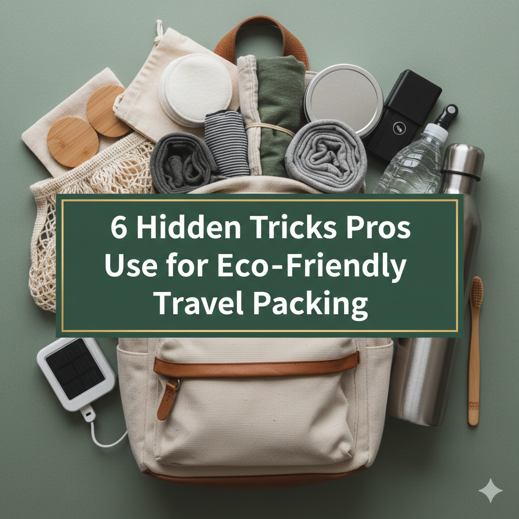6 Hidden Tricks Pros Use for Eco-Friendly Travel Packing