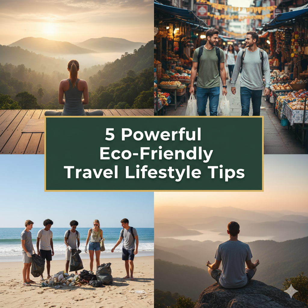 5 Powerful Eco-Friendly Travel Lifestyle Tips