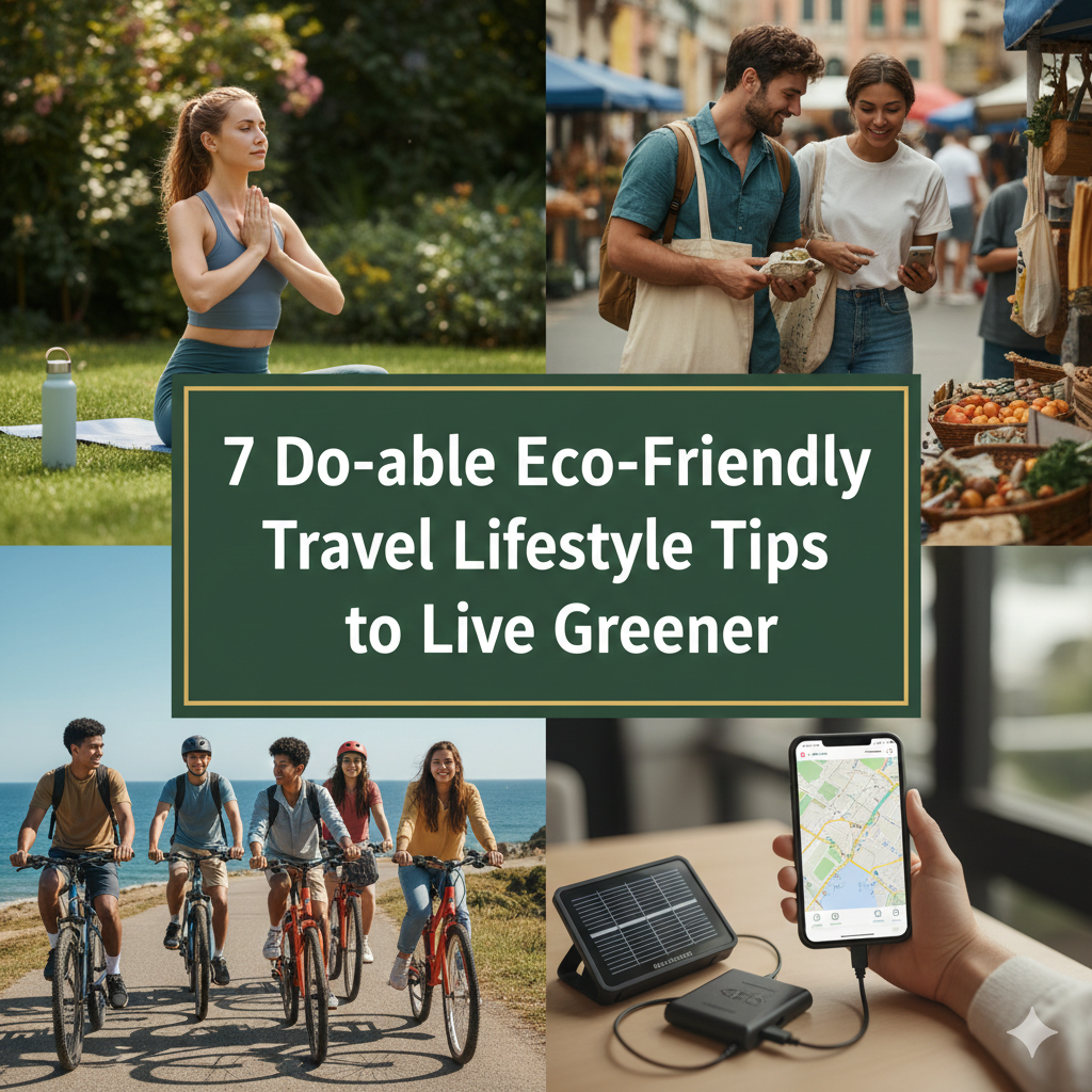7 Do-able Eco-Friendly Travel Lifestyle Tips
