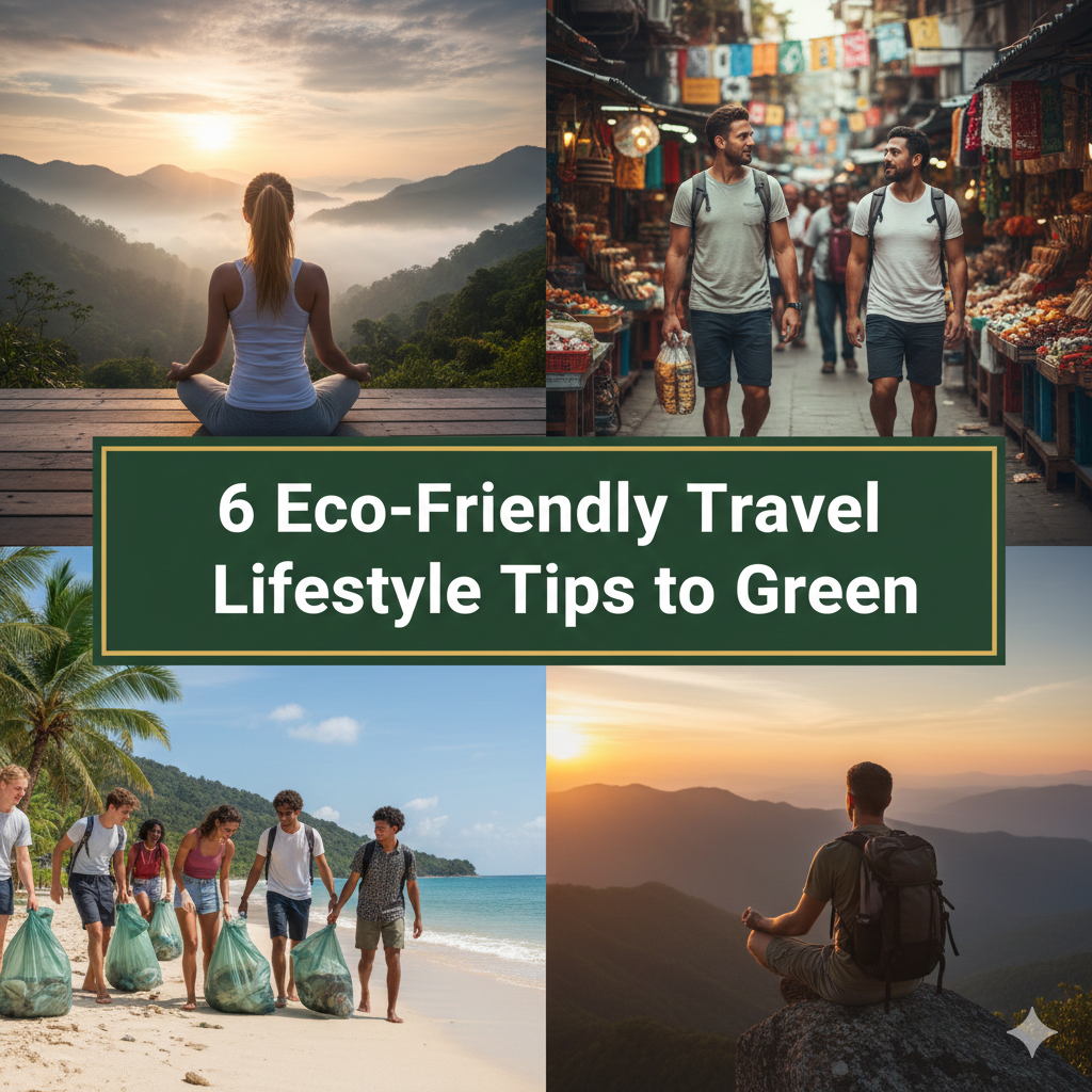 6 Eco-Friendly Travel Lifestyle Tips to Green