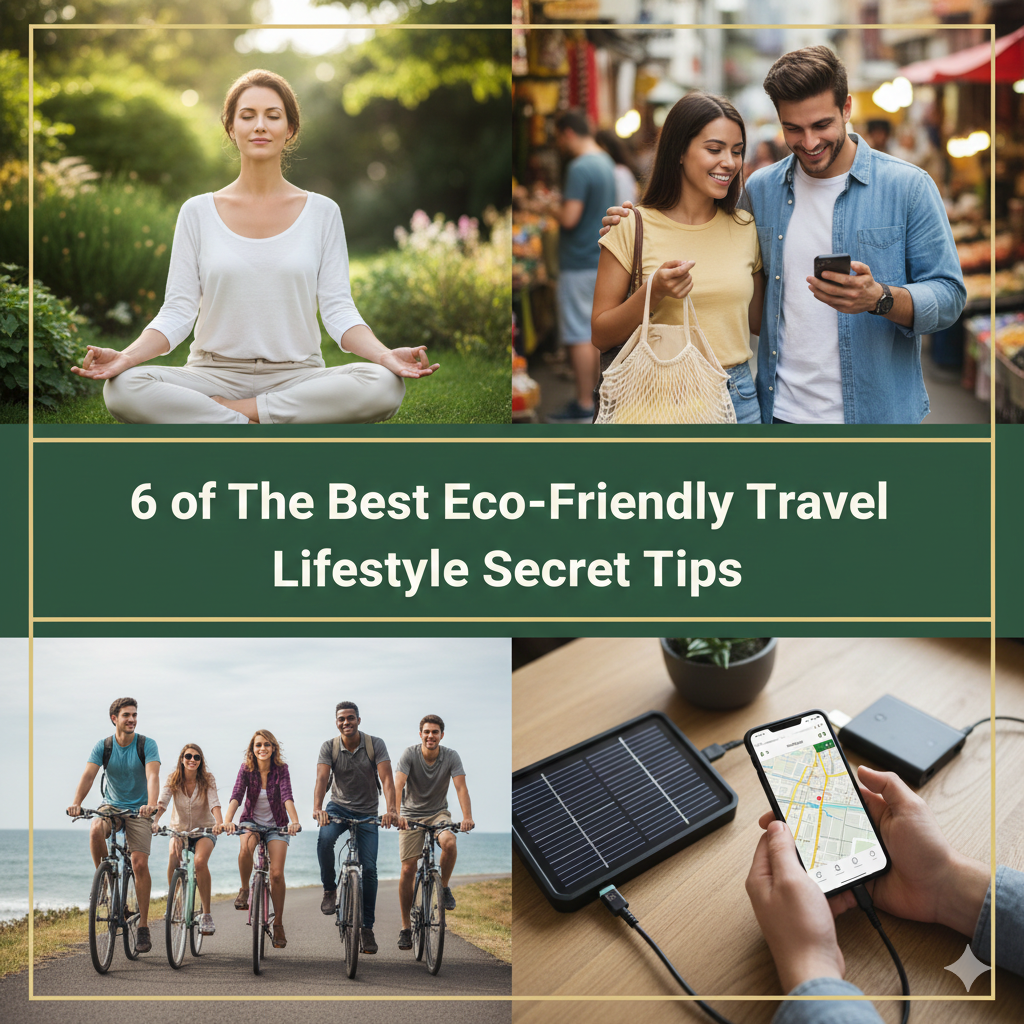 6 of The Best Eco-Friendly Travel Lifestyle Secret Tips