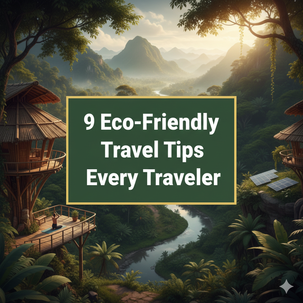 9 Eco-Friendly Travel Tips Every Traveler