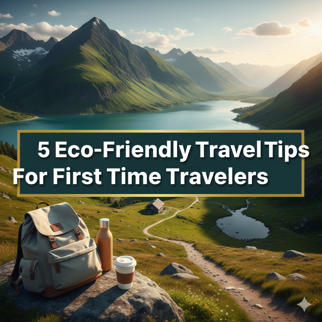 5 Eco-Friendly Travel Tips For First Time Travelers