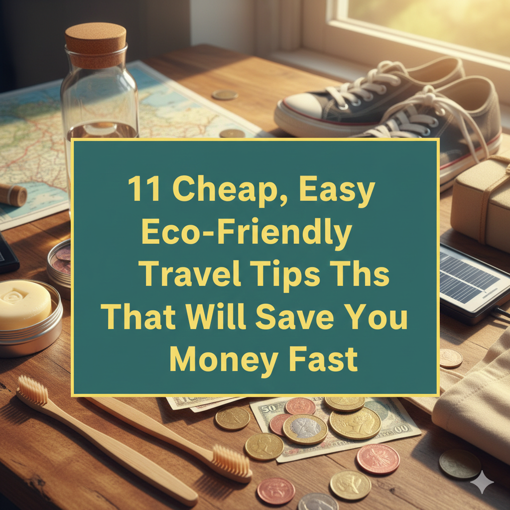 11 Cheap, Easy Eco-Friendly Travel Tips That Will Save You Money Fast
