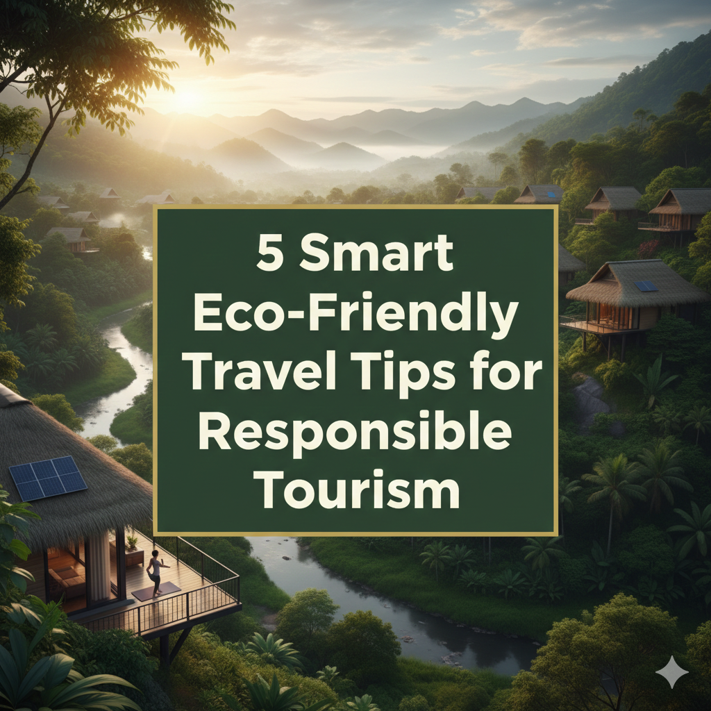 5 Smart Eco-Friendly Travel Tips for Responsible Tourism