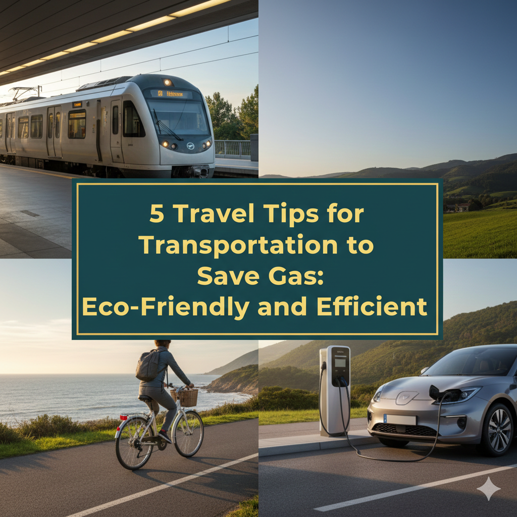 5 Travel Tips for Transportation to Save Gas