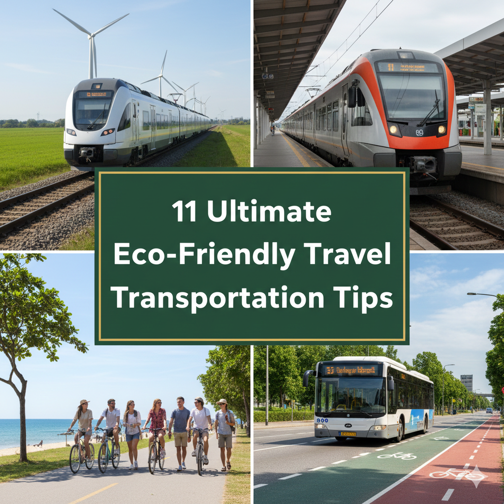 11 Ultimate Eco-Friendly Travel Transportation Tips