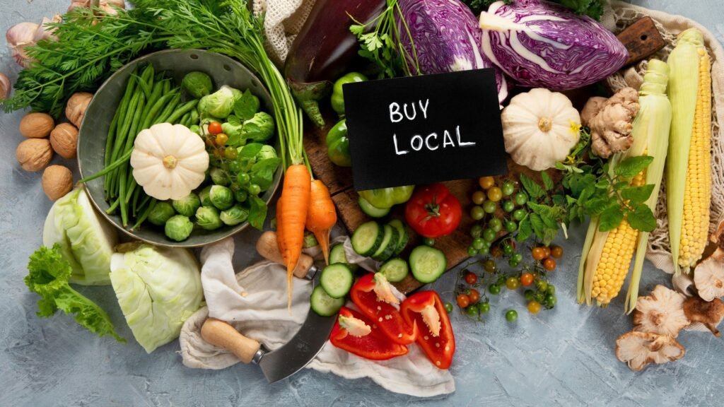 eat locally and seasonally